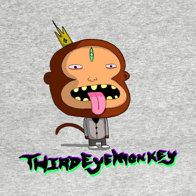 Third Eye Monkey (full colour + logo) by Slohand